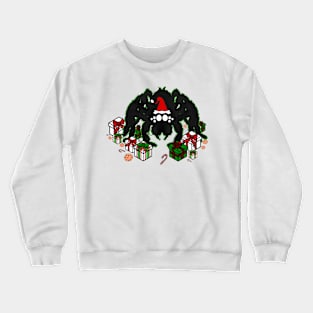 Santa Spider w/ Presents (Green Peppermint 2) Crewneck Sweatshirt